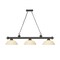 Z-Lite Cordon 3 Light Billiard, Bronze & Golden Mottle 2306-3BRZ-DGM14 - alternate 7